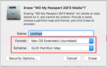 Formatting a westgate my passport for macbook pro